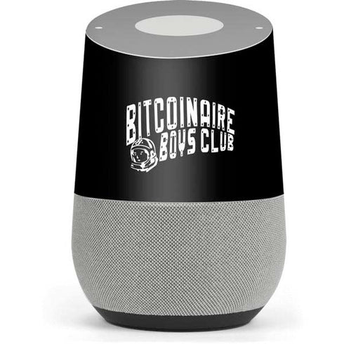 Bitcoinaire Boys Club Google Home Skin
